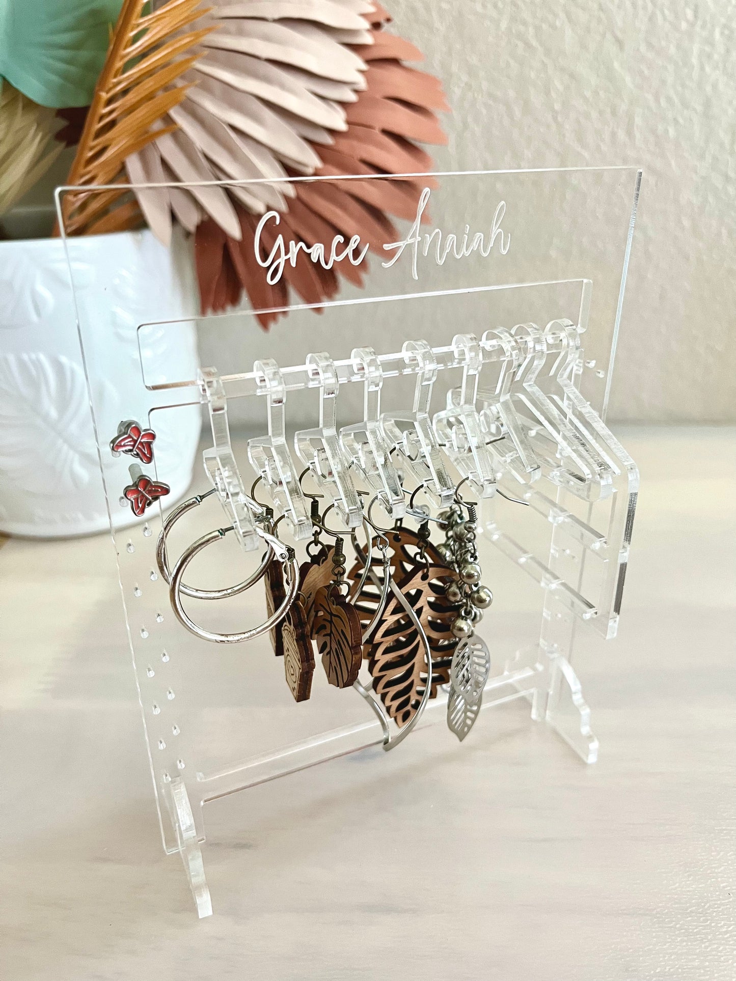 Acrylic Earring Stand