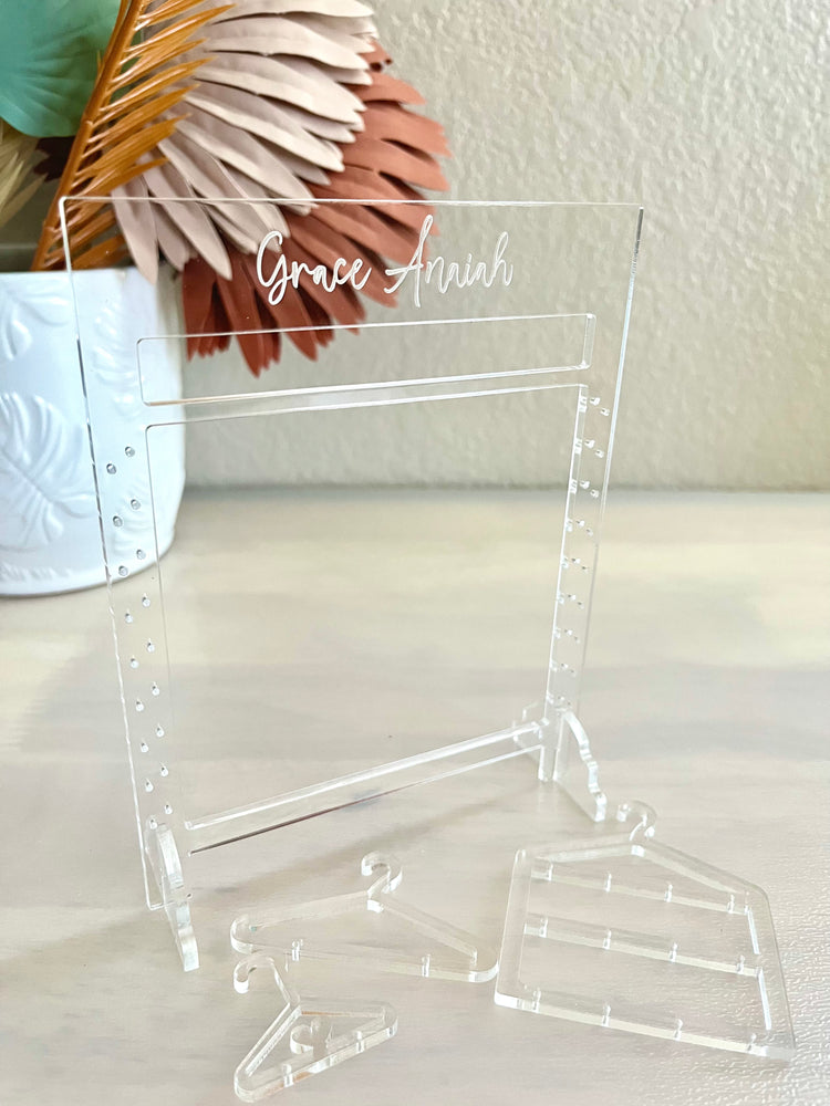 Acrylic Earring Stand